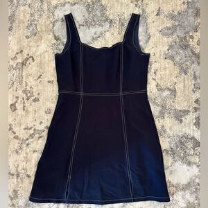 CAPULET Blue Stiched Dress